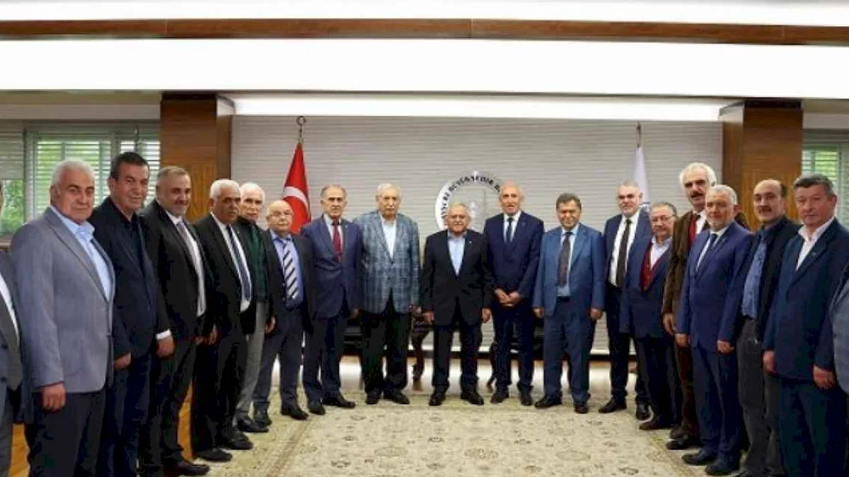 Başkan Büyükkılıç, oda başkanlarını ağırladı