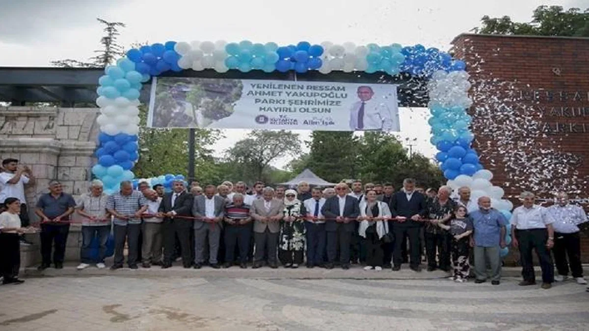 Kütahya'da Maltepe Parkı yenilendi
