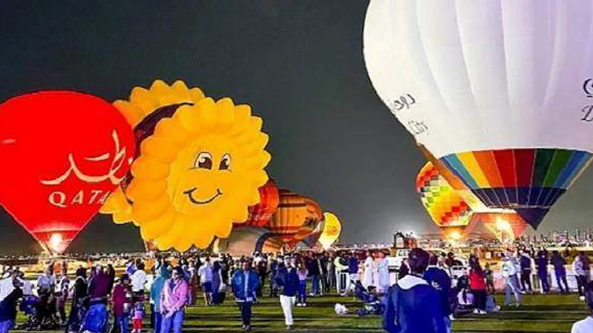 Katar Balon Festivali 2023 Görselleri