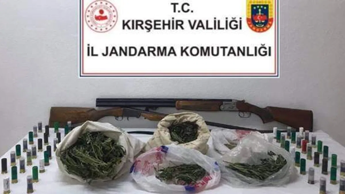 Kırşehir'de uyuşturucu operasyonu