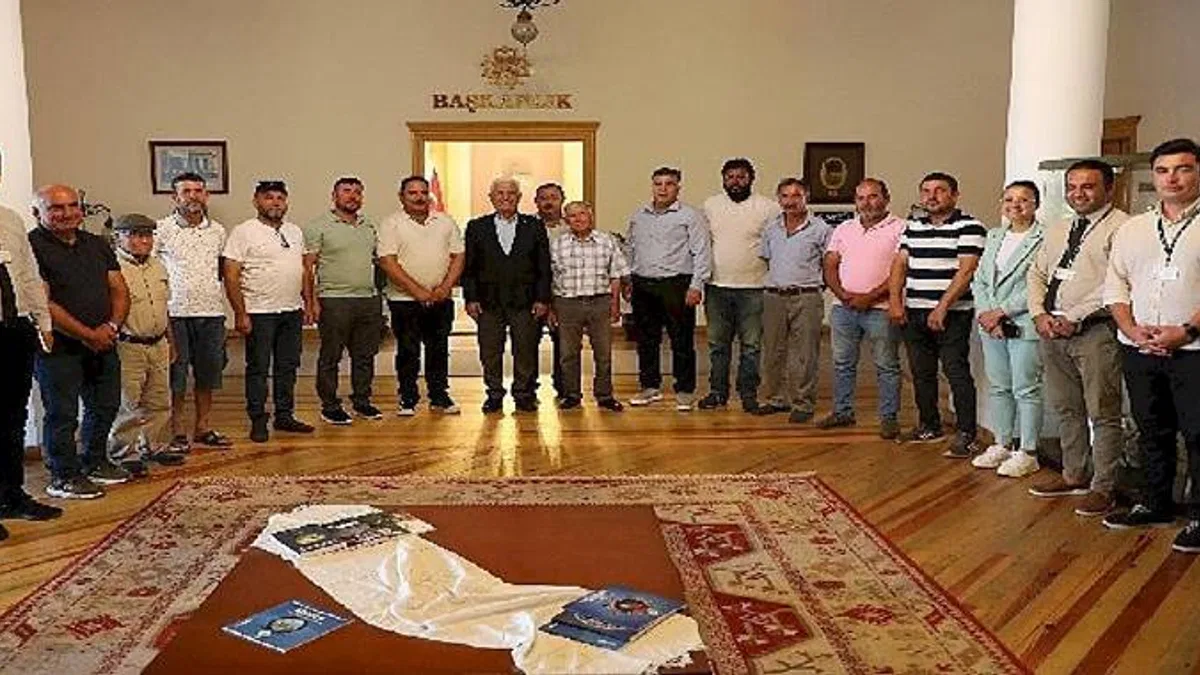 Kooperatiflerden Başkan Gürün'e Teşekkür Ziyareti