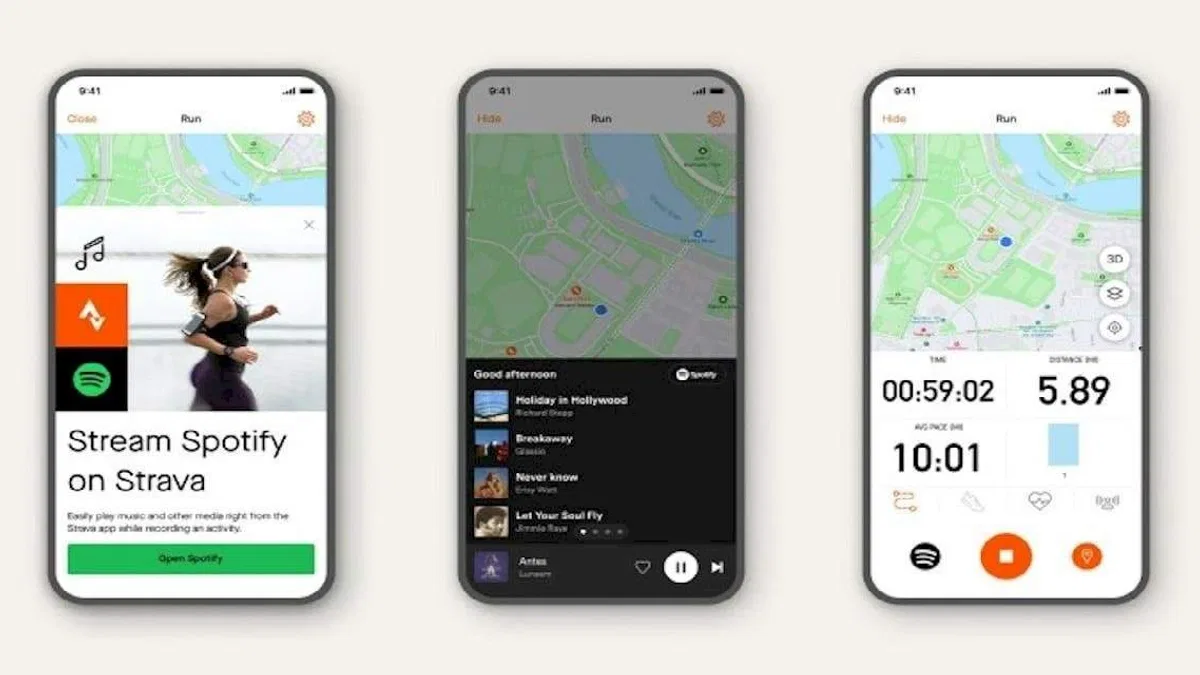 Strava için Spotify Entegrasyonu Duyuruldu