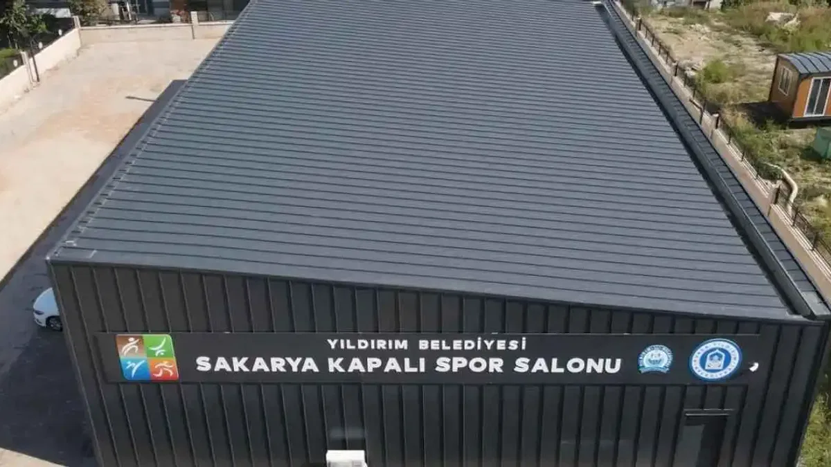 Yıldırım'da Sakarya Kapalı Spor Salonu açılışa hazırlanıyor