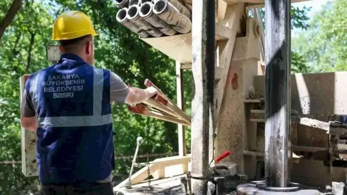Sakarya Hendek’te 3 yeni su kaynağı tespit edildi