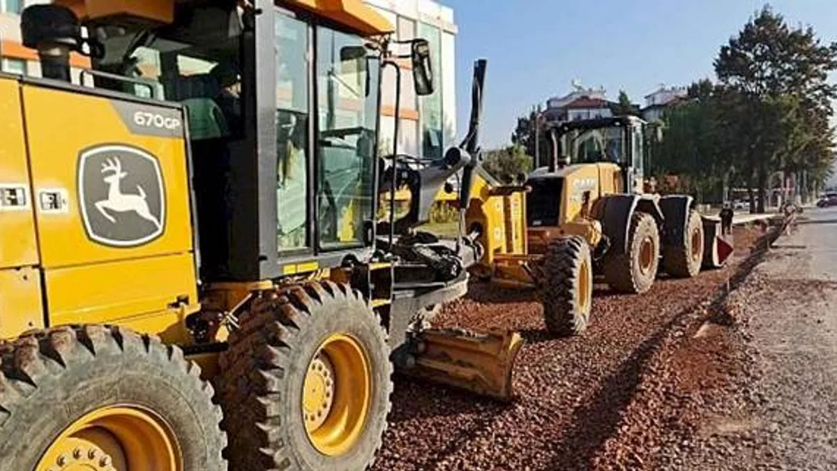 Çiğli'de okul, hastane ve AOSB aksına hayati müdahale Eski Havaalanı Caddesi yenileniyor