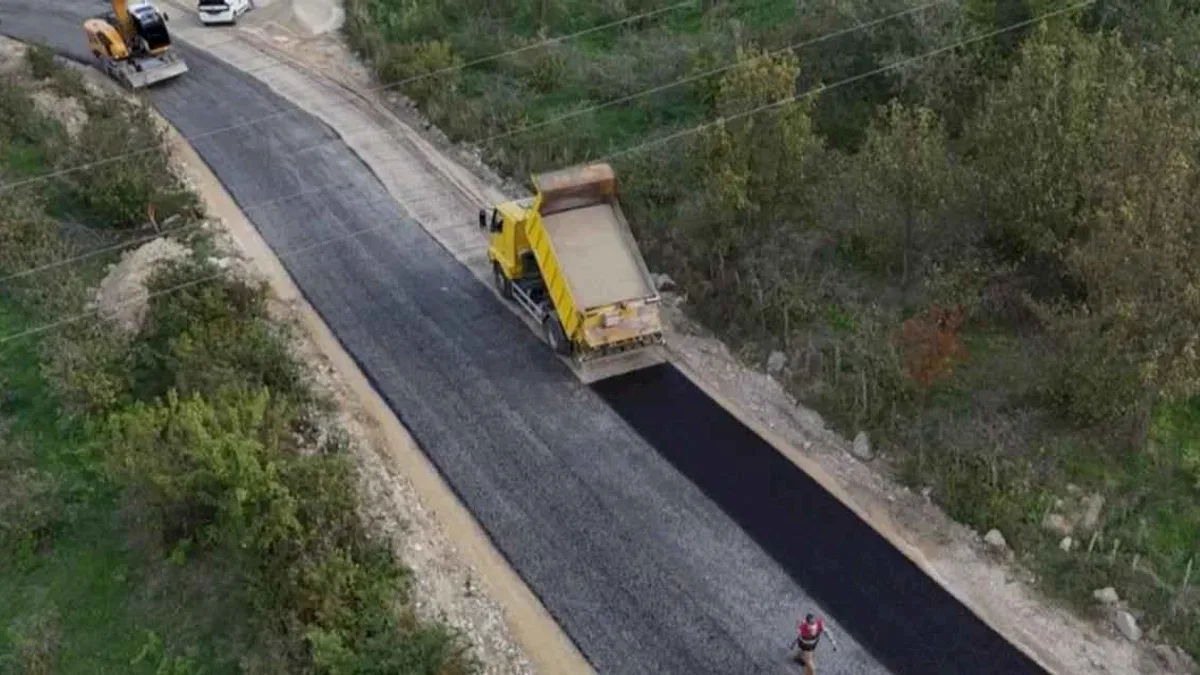 Ordu’da asfalt seferberliği sürüyor