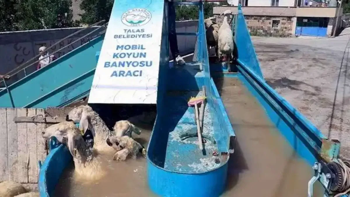 Kayseri Talas'tan keneyle mobil mücadele