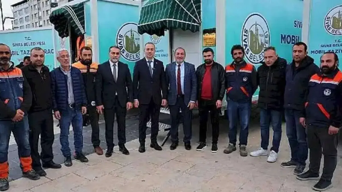 Sivas Belediyesi Taziye Araçları Vatandaşın Hizmetinde…
