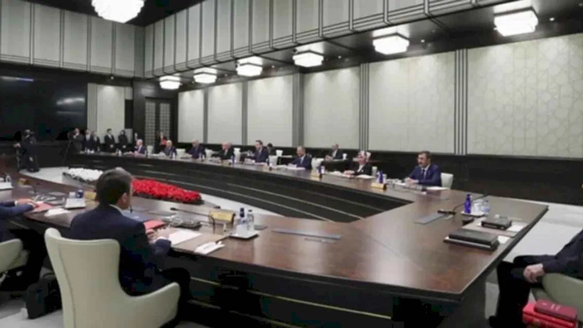 Kabine bugün Beştepe'de toplanıyor