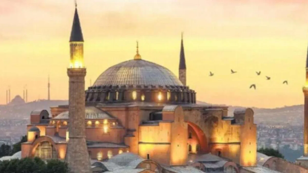 AK Partili belediyeler Gazze için Ayasofya'da buluştular