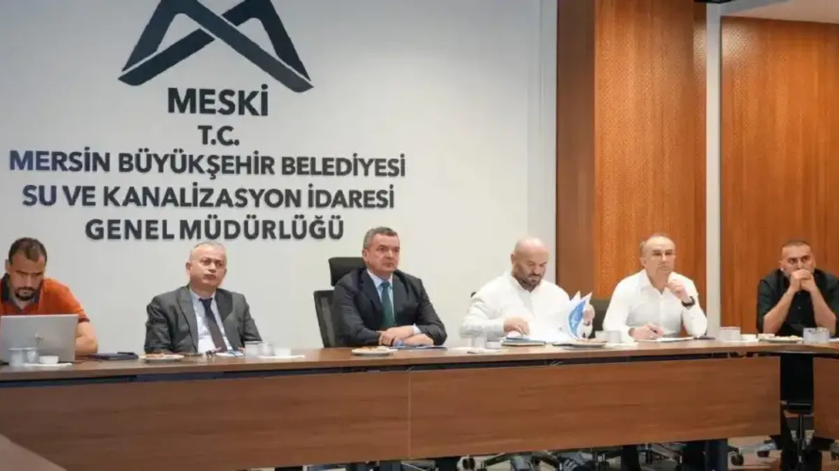 Mersin’de içme suyu ve kanalizasyon yatırımları devam ediyor