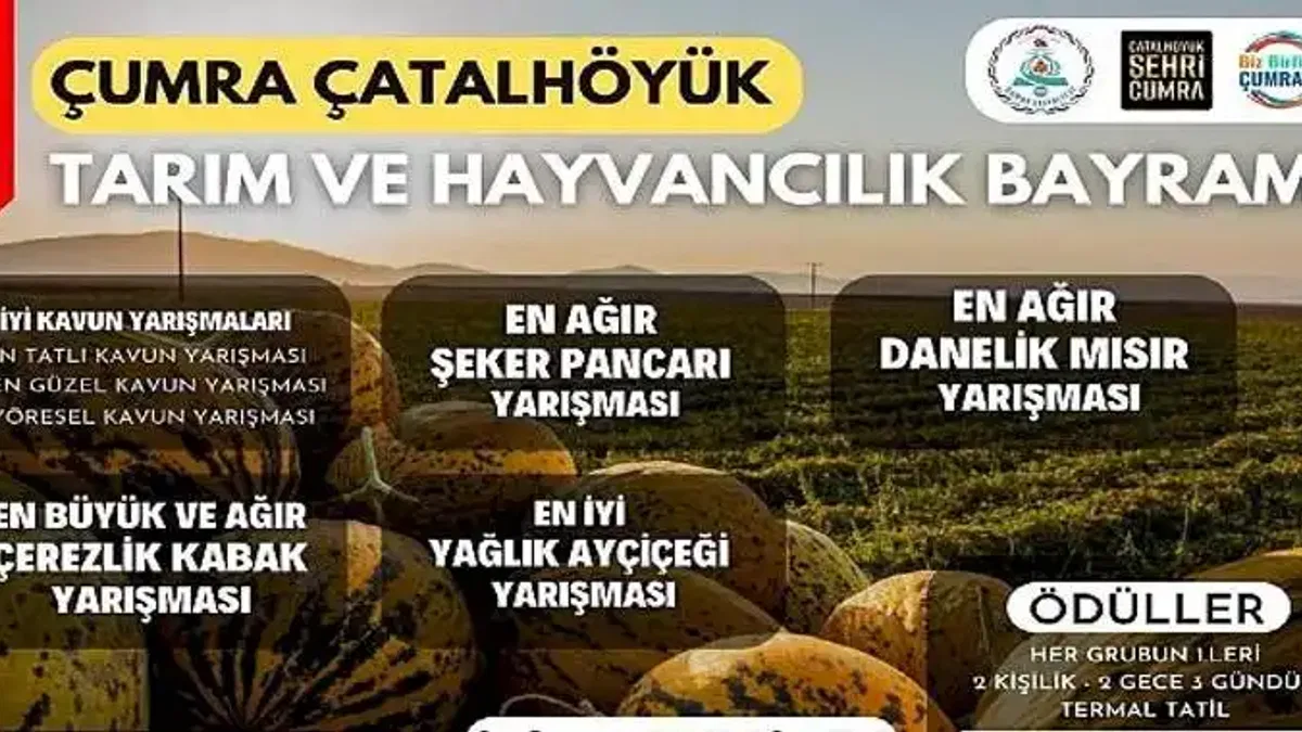 Çumra'da Ödüllü Yarışmalar İçin Başvurular Devam Ediyor