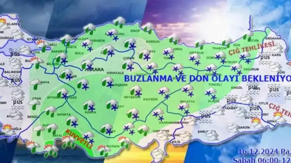 Yeni haftanın ilk gününde yurtta hava nasıl olacak?