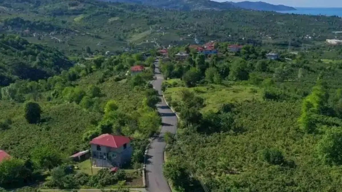 Ordu'da Yaraşlı Yolu sıcak asfalta kavuştu