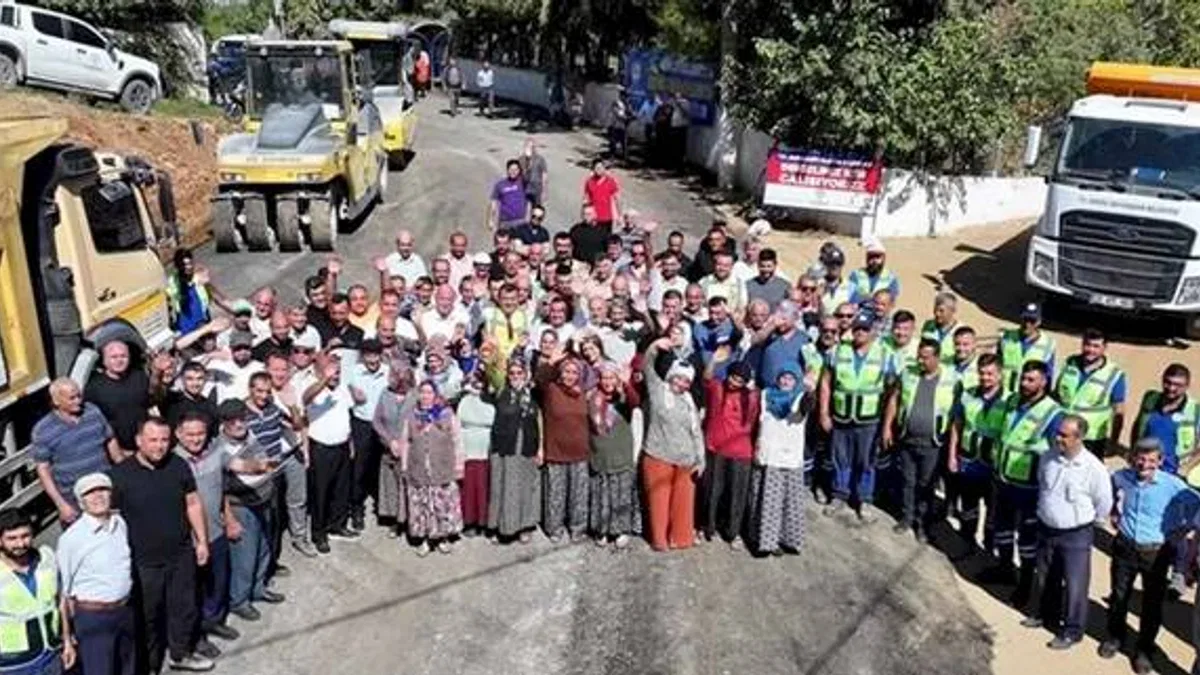 Denizli'de 228 kilometrelik yol atağı