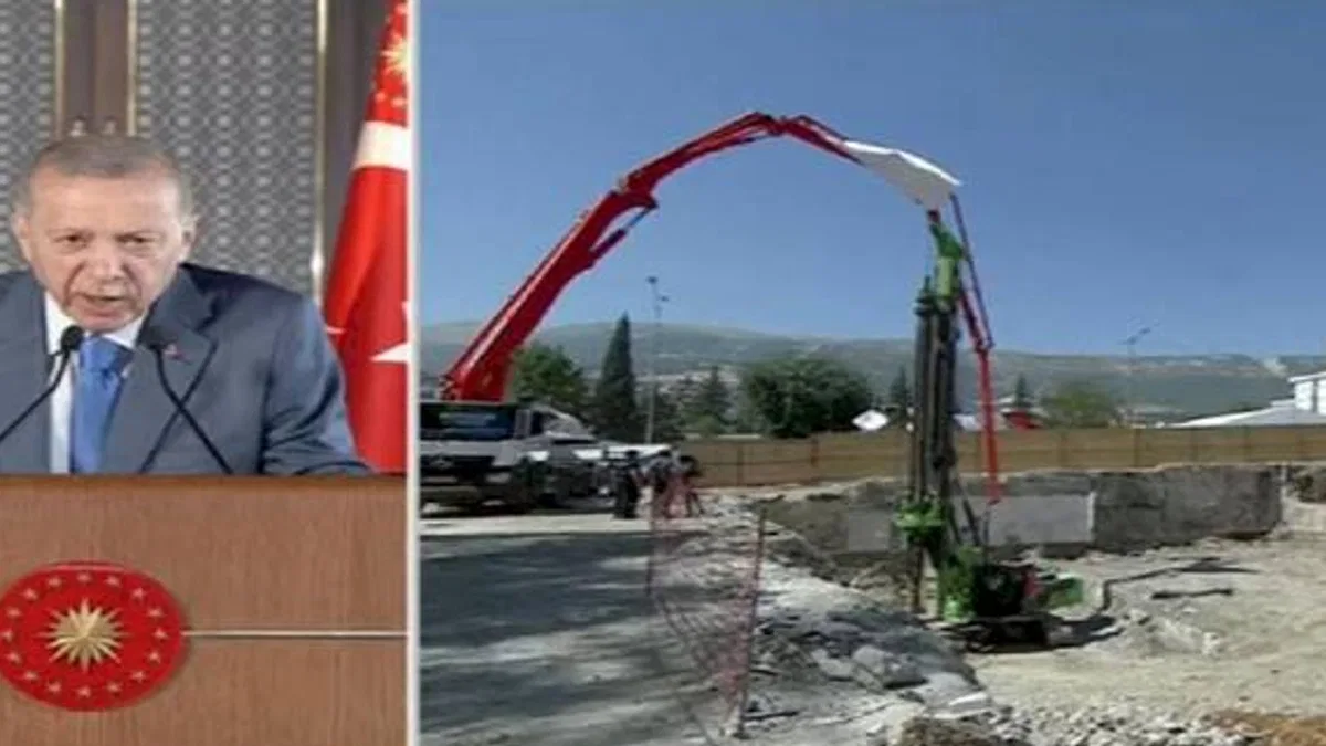 Kahramanmaraş'ta kentsel dönüşüm... 319 bin konut hak sahiplerine teslim edilecek