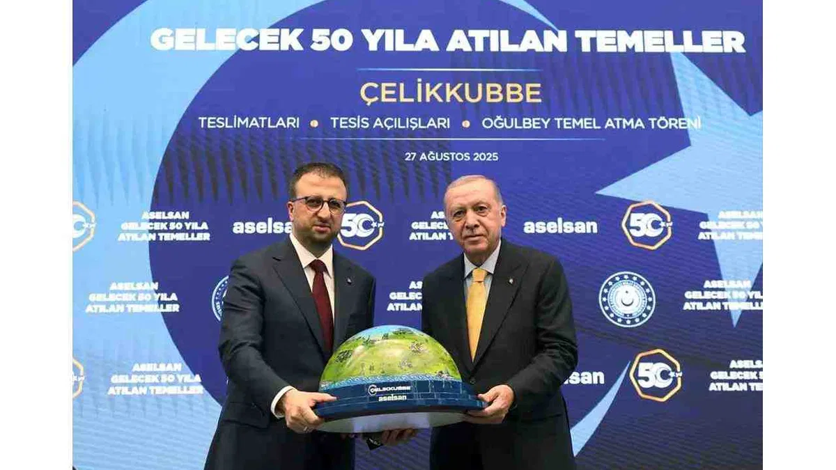ASELSAN'da büyük gün... Türkiye'nin 'Çelik Kubbe'si güçleniyor