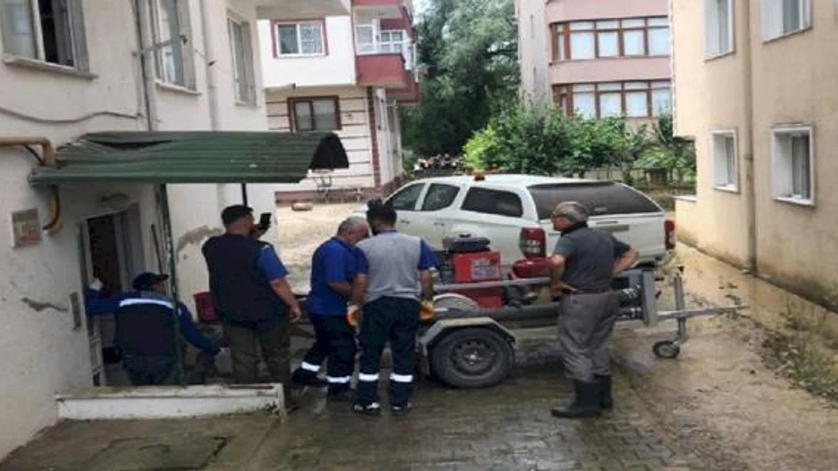 Bartın’da yaşanan sel felaketine İSU’dan yardım eli
