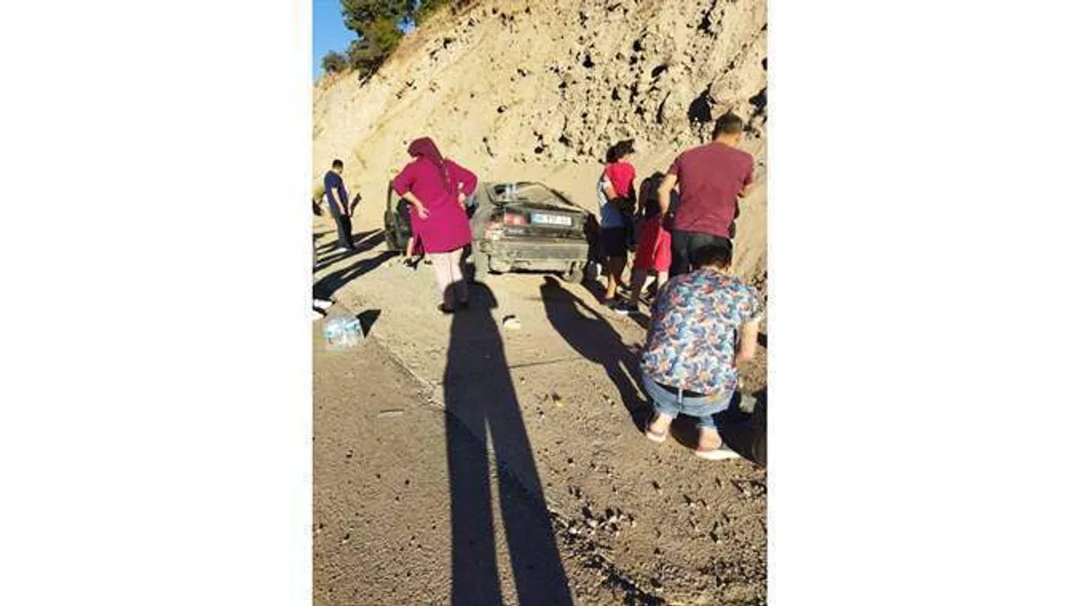 Seydişehir'deki trafik kazasında 4 kişi yaralandı
