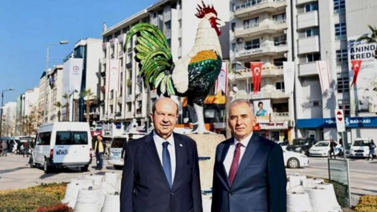 KKTC Cumhurbaşkanı Tatar Denizli'de