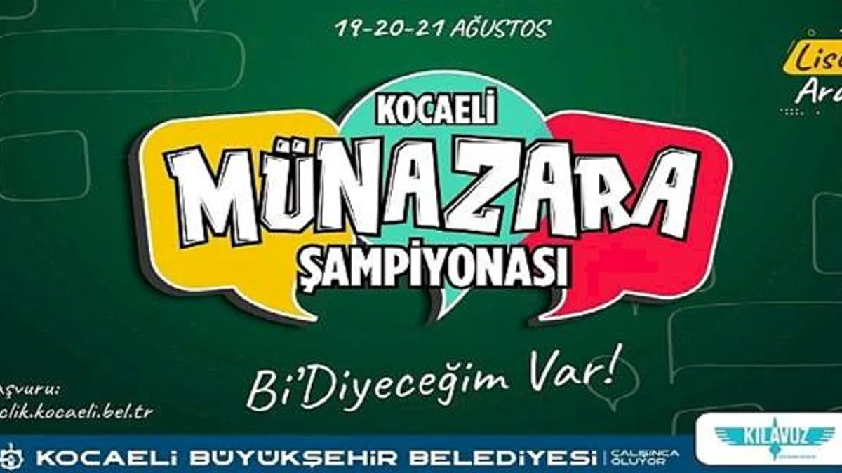 Büyükşehir'in Münazara Şampiyonası başlıyor