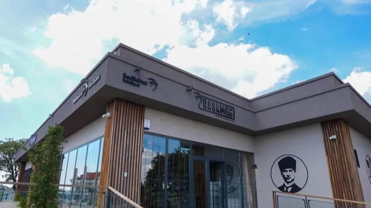 Beylikdüzü'nde doğayla iç içe yeni sosyal tesis