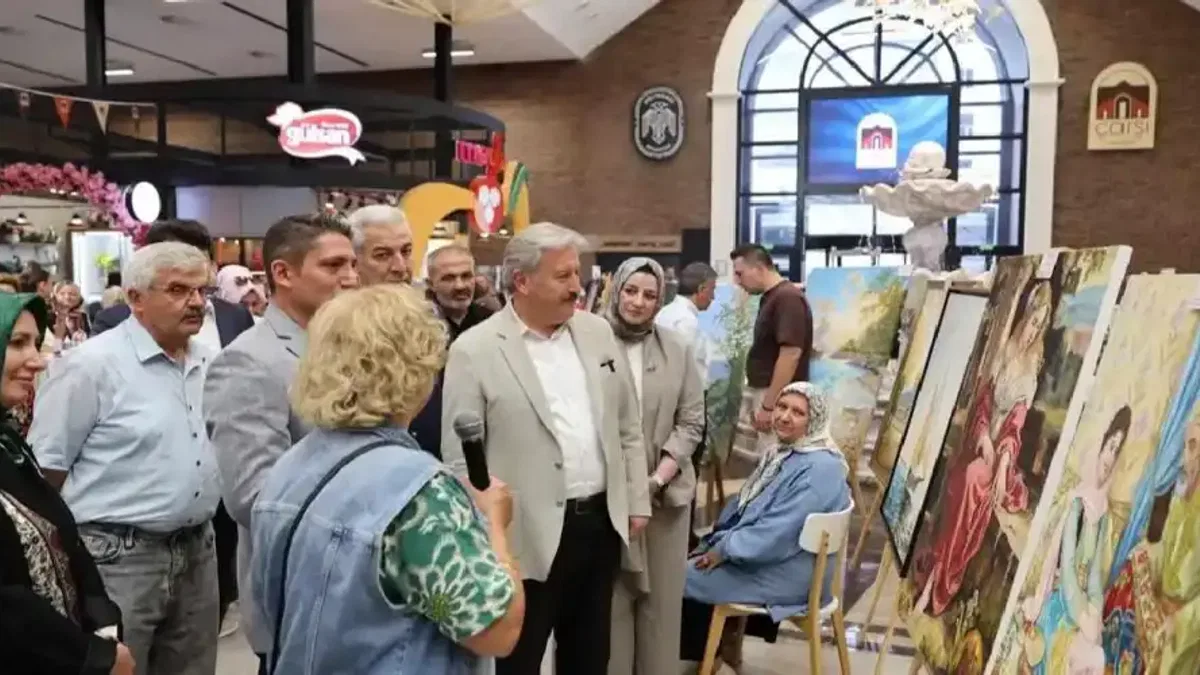 Çarşı Melikgazi’de sanat dolu bir gün