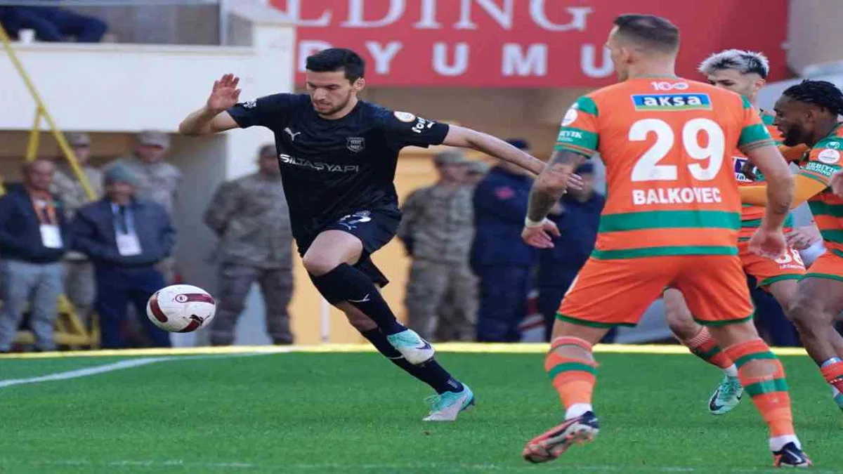Corendon Alanyaspor 1-1 Siltaş Yapı Pendikspor (Maç Sonucu)