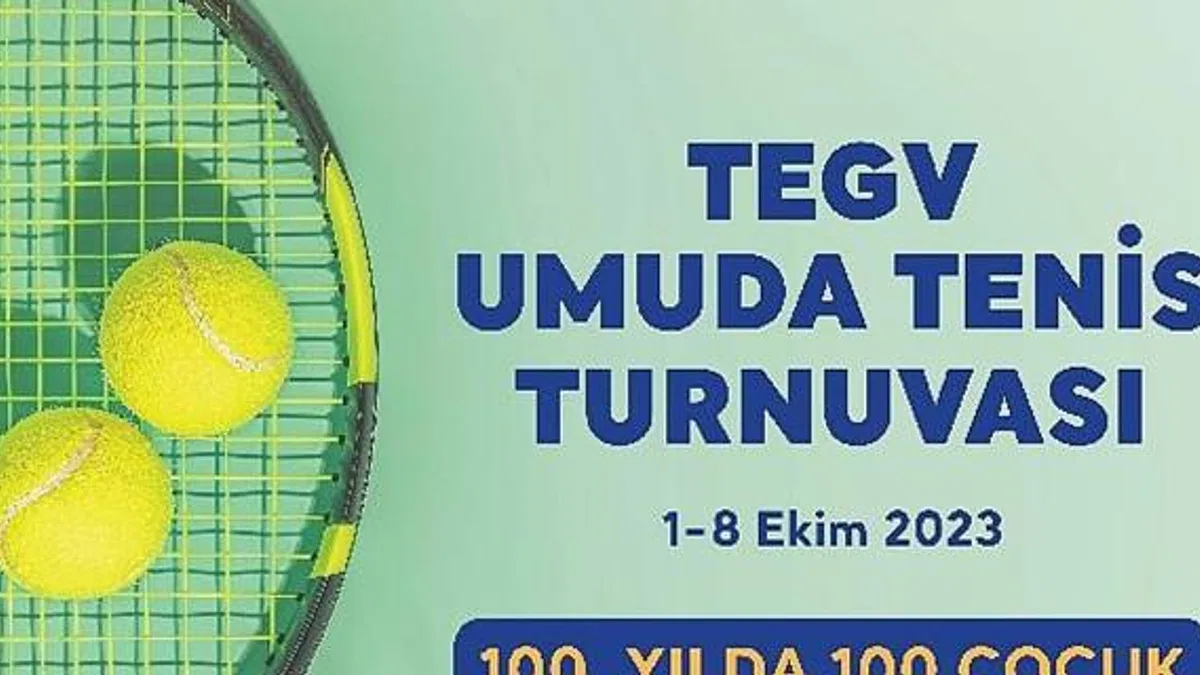 "Umuda Tenis Turnuvası" 1 Ekim'de Başlıyor