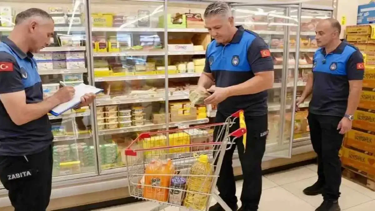 Giresun’da marketlerde zabıta denetimi