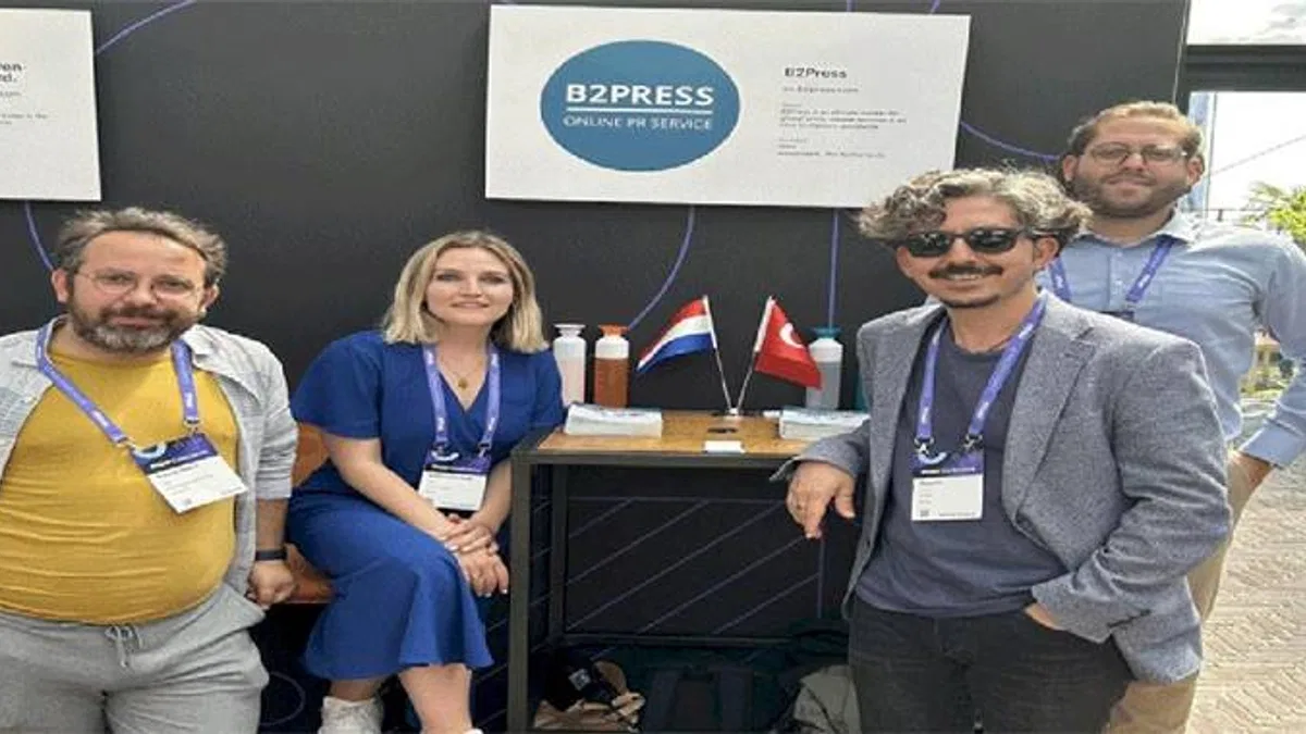 Online PR Servisi B2Press, Hollanda’daki The Next Web 2023’e katıldı