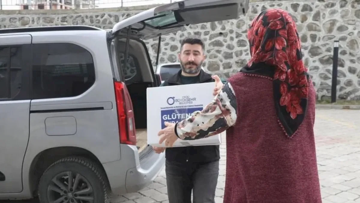 Ordu’da çölyak hastalarına Büyükşehir’den destek