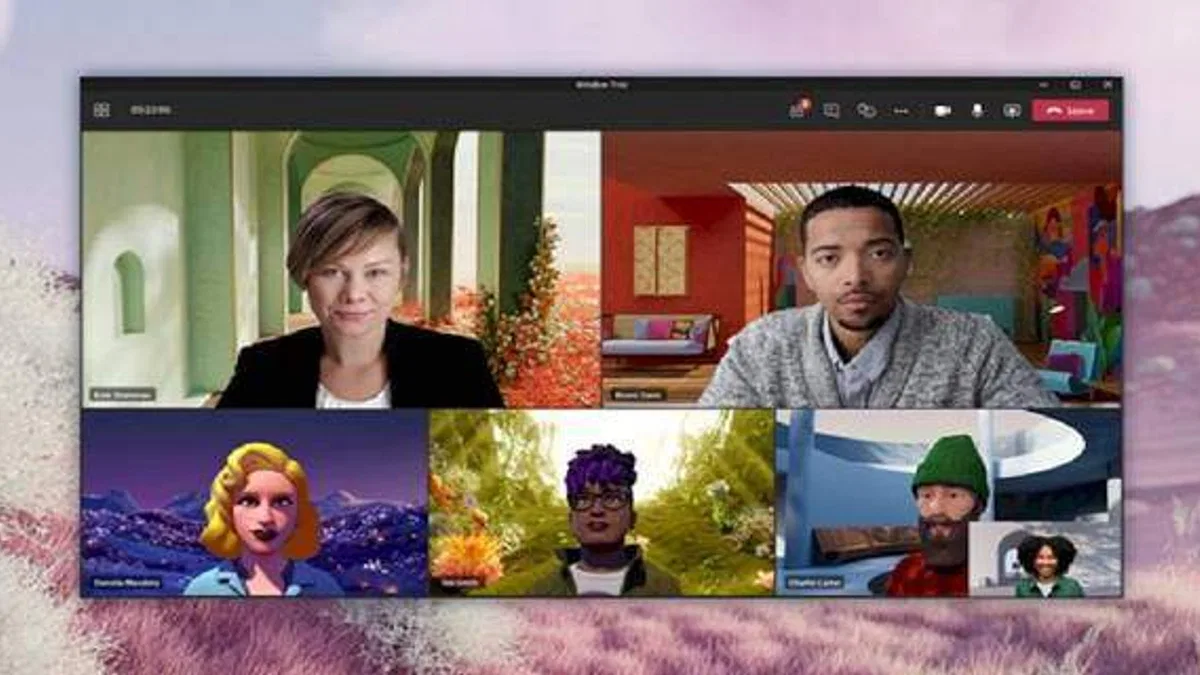 Microsoft Teams, Yeni Sanal Arka Planlarını Sundu