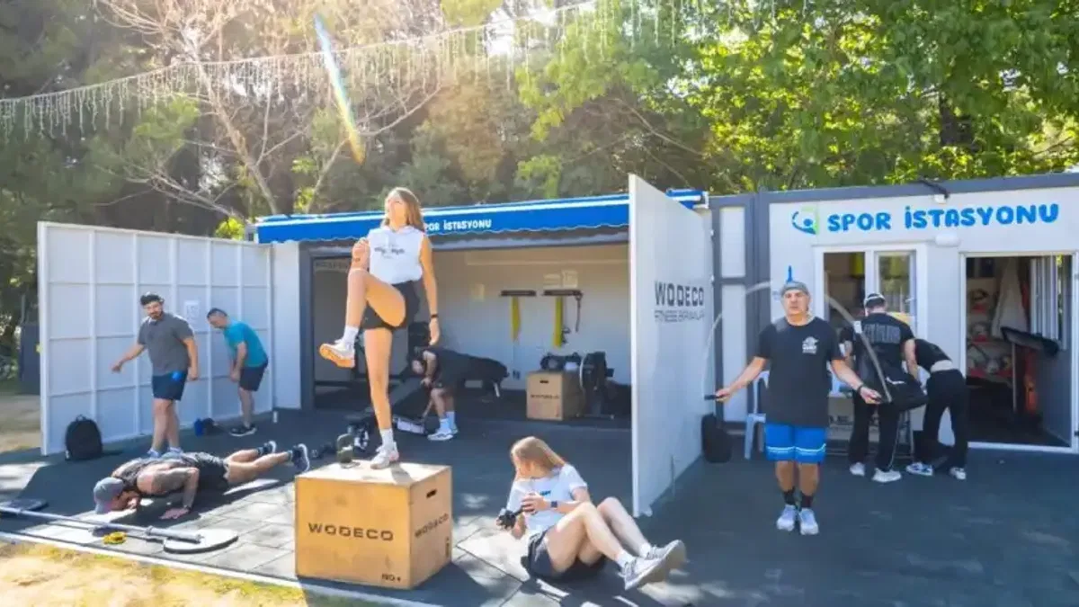 İzmirlilerin yeni adresi spor istasyonları oldu