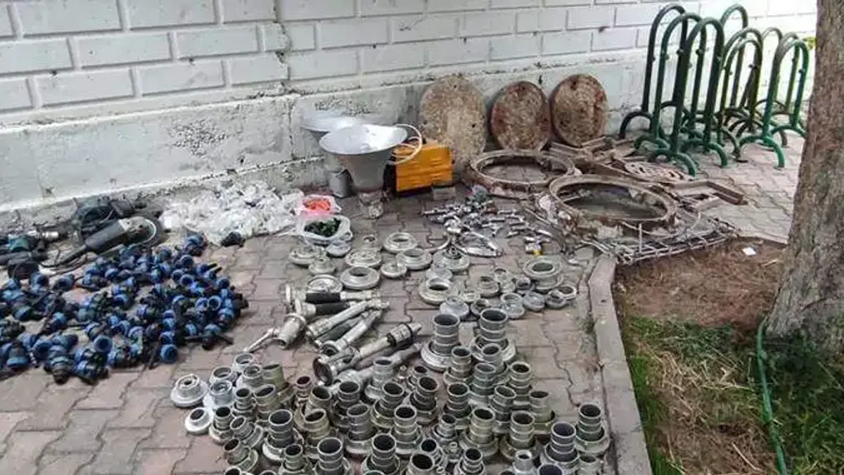 Konya'da hurdacı dükkanlarına operasyon