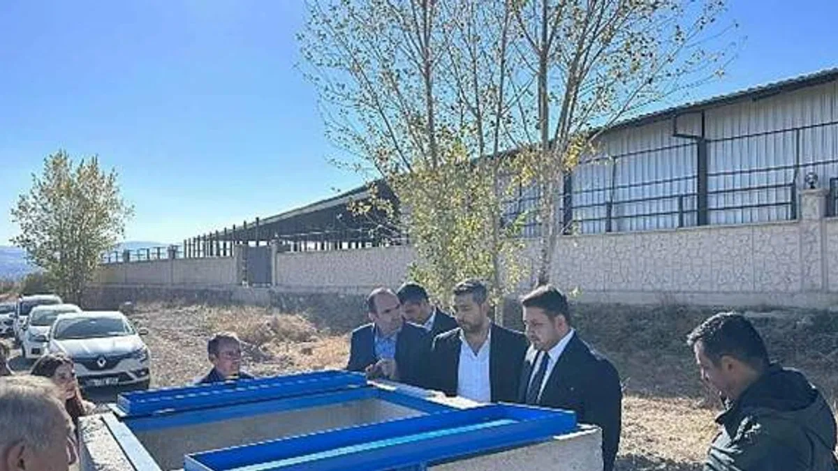 Örencik Göleti Kapalı Sulama Sistemi Projesi Tamamladı