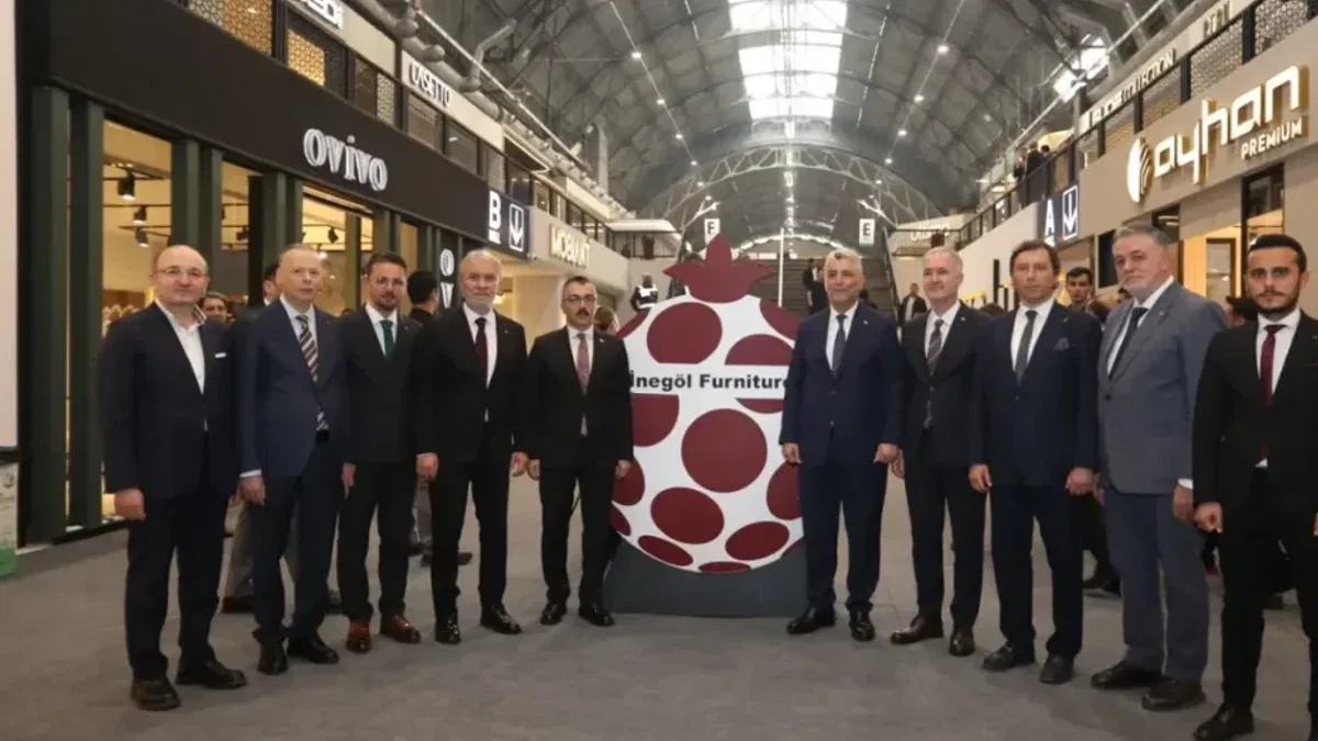 Mobilya başkenti İnegöl vitrine çıktı