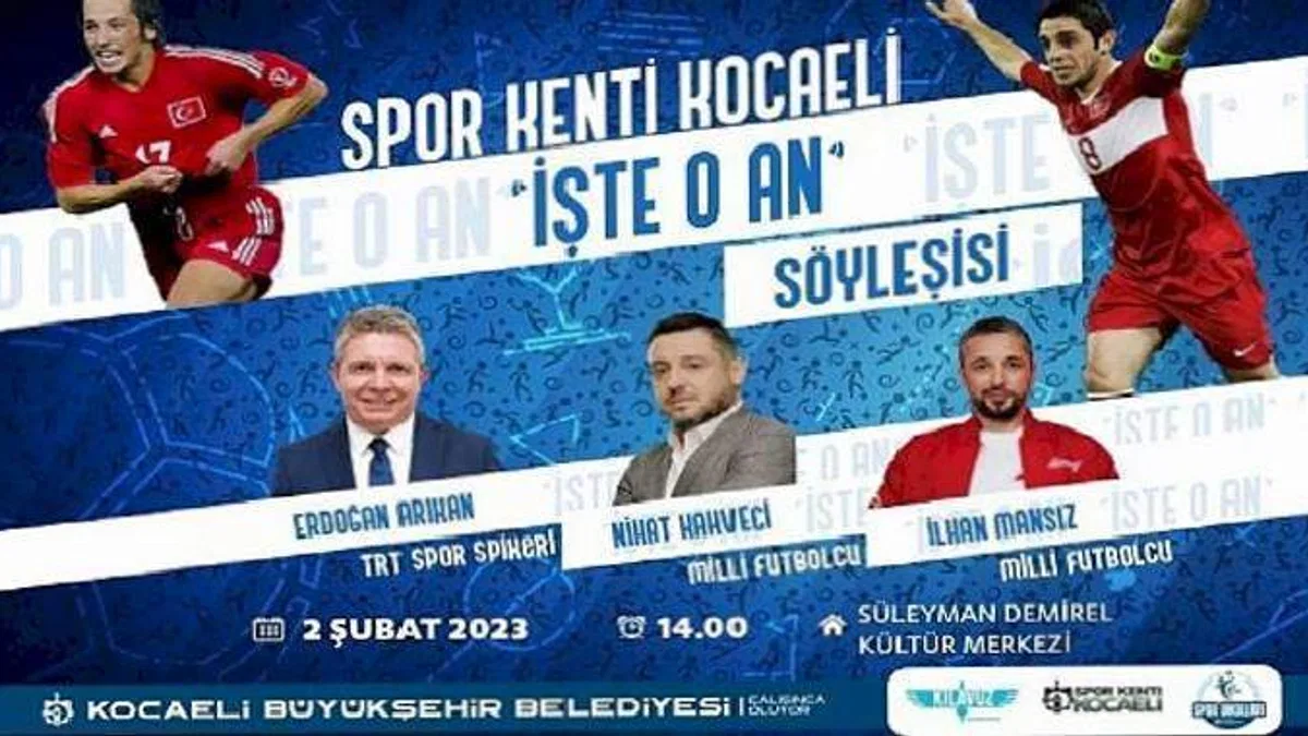 Futbolun unutulmaz yıldızları Kocaeli'de