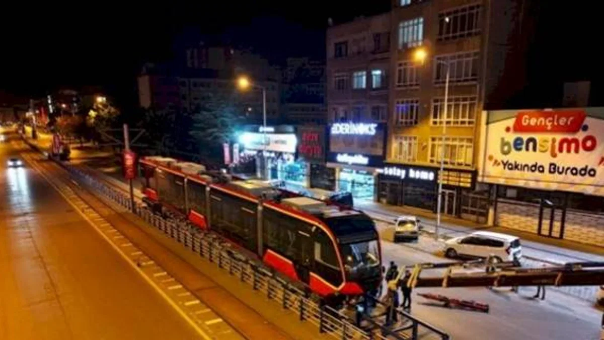 Kayseri'de ulaşımda işler 'ray'ında