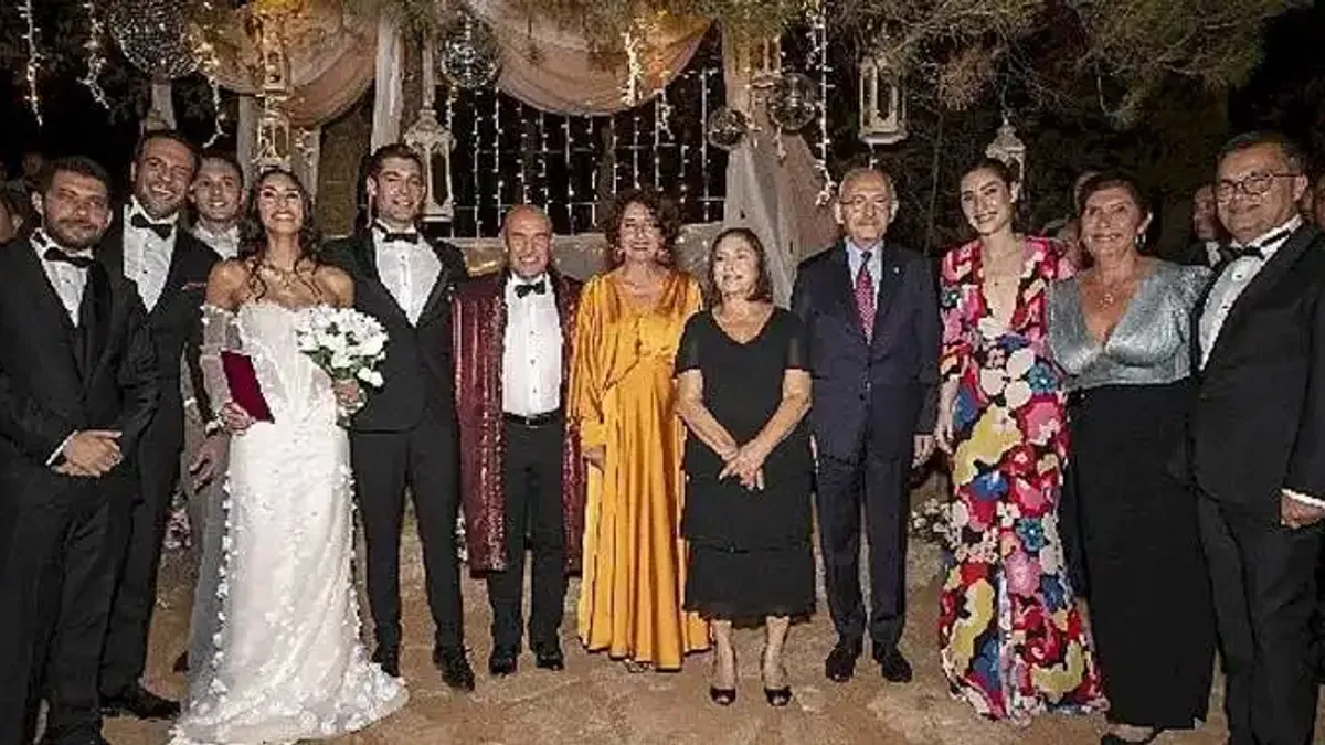 Soyer ve İzgi ailelerinin mutlu günü