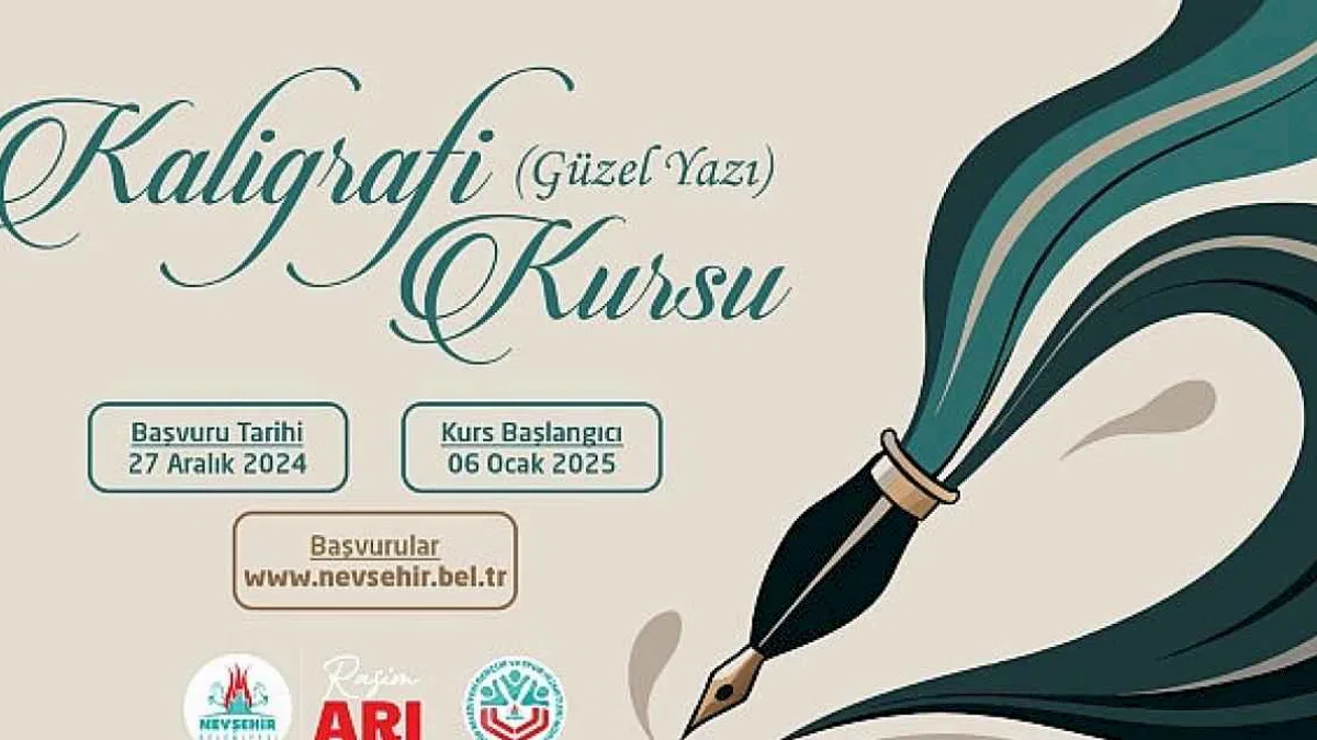 KAPEM'de Kaligrafi (Güzel Yazı) Kursu Açılacak