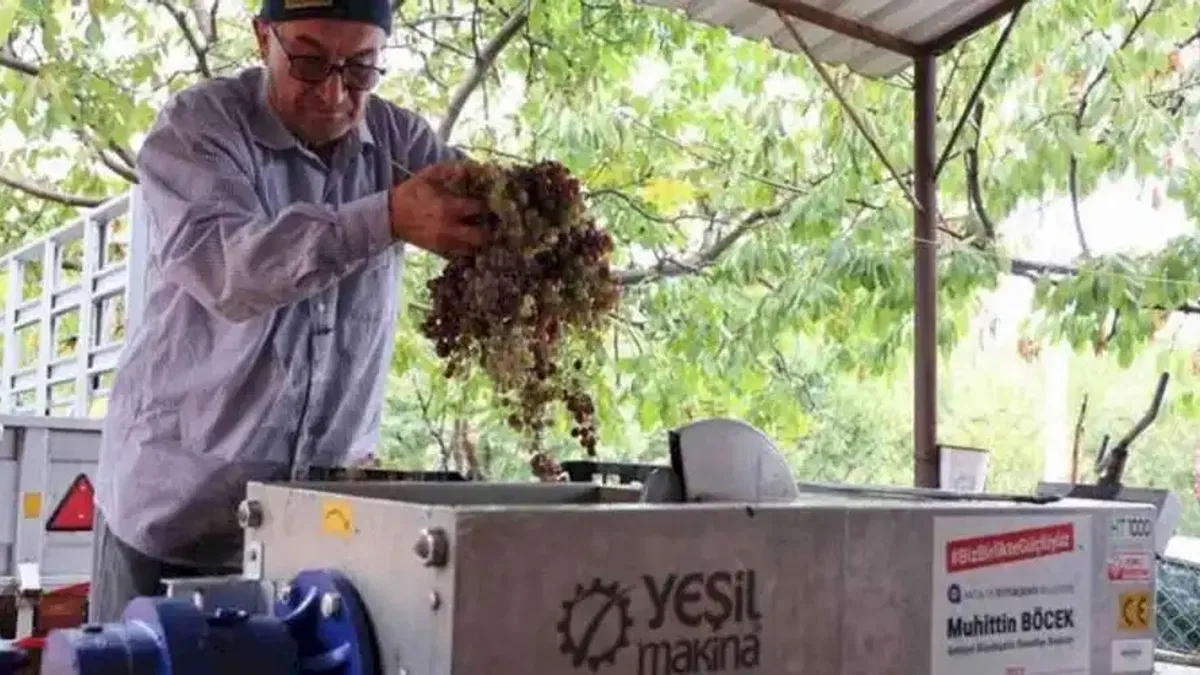 Antalya’da pekmez üreticisine teknolojik destek