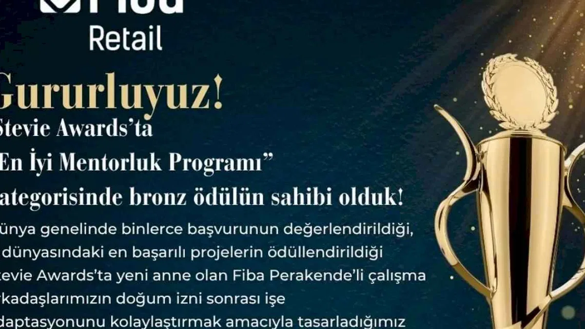 Fiba Perakende’nin “Wondermoms Mentorluk Programı”na Uluslararası Ödül