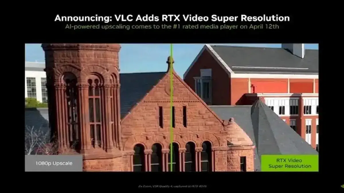 VLC, NVIDIA RTX Video Super Resolution Desteği Kazandı