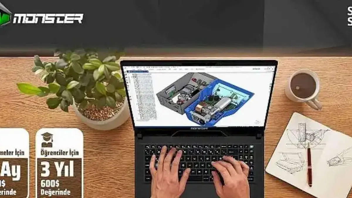 Monster ve Siemens güçlerini birleştiriyor, Solid Edge yazılımıyla profesyonellerin hayatı kolaylaşıyor