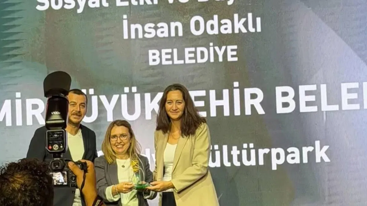 İzmir’de Stüdyo Kültürpark’a sürdürülebilir iş ödülü