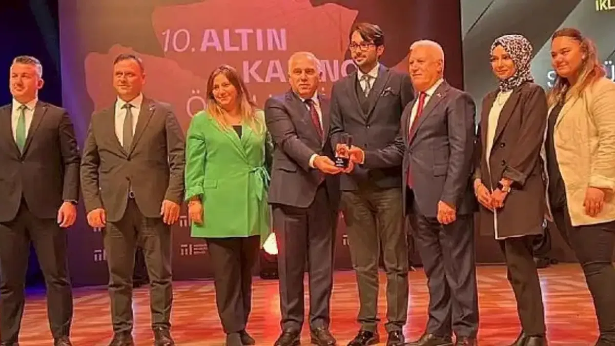"Sürdürülebilir Hava Kalitesi Ölçüm Ağı Projesi" İnegöl'e Ödül Getirdi