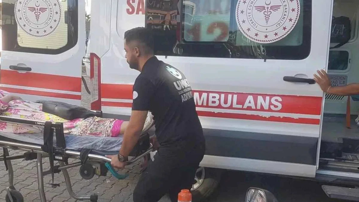 Adıyaman'da depremde panikleyerek baygınlık geçirdi