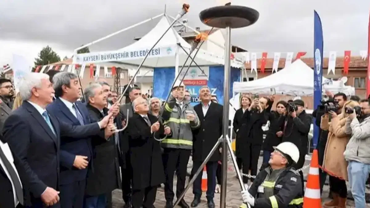 Kayseri Pınarbaşı'nda 60 yıllık rüya gerçekleşti