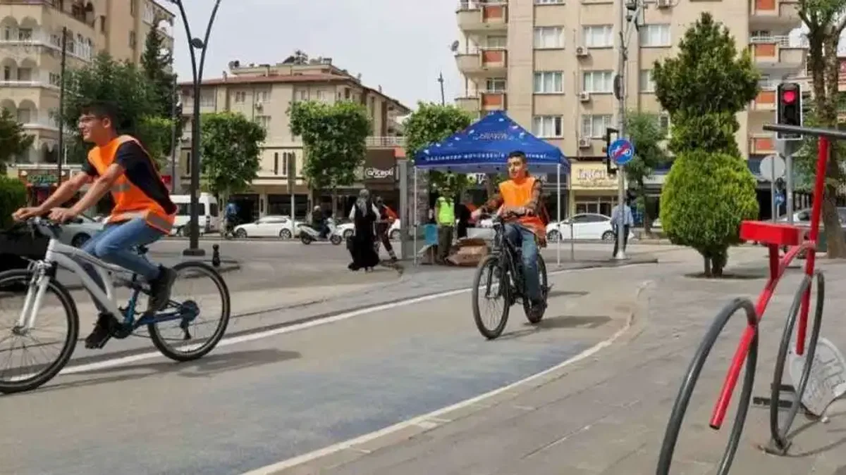 Gaziantep'ten sürdürülebilir ulaşıma pedallı destek